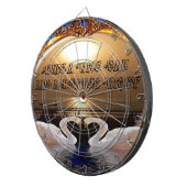 Cible De Fléchettes Avoir une belle journée et une meilleure citation  (Devant droit)