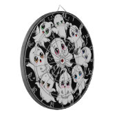 Cible De Fléchettes Baby Ghosts Éffrayant mignon Halloween humeur (Devant gauche)