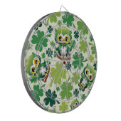 Cible De Fléchettes Baby Owl Cute St Patrick Cartoon (Devant gauche)