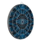 Cible De Fléchettes Bagues et ondulations Bleu (Devant gauche)
