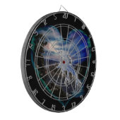 Cible De Fléchettes Baie à la nuit, Amour Dauphin (Devant gauche)