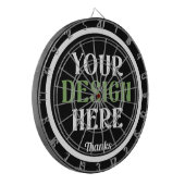 Cible De Fléchettes baiser personnalisé, unique, élégant et minimalist (Devant gauche)