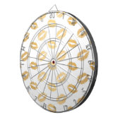 Cible De Fléchettes Baisers Brillants (Devant droit)