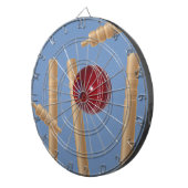 Cible De Fléchettes Balle Et Pompes De Cricket, (Devant droit)