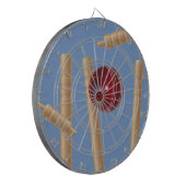 Cible De Fléchettes Balle Et Pompes De Cricket, (Devant gauche)