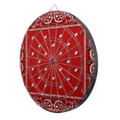 Cible De Fléchettes Bandana Red Darboard (Devant droit)