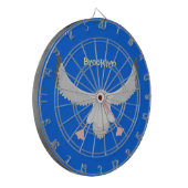 Cible De Fléchettes Bande dessinée de l'oiseau mûre albatros (Devant gauche)