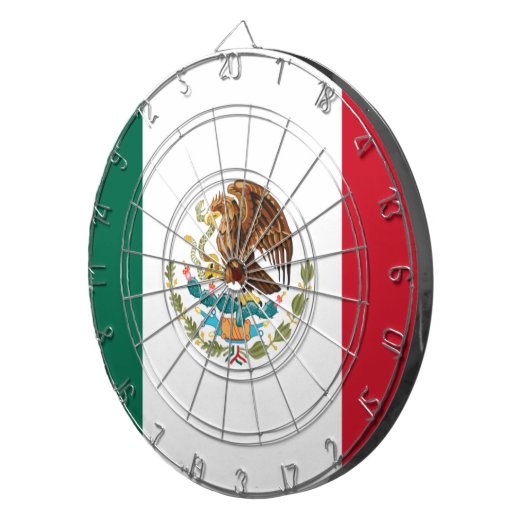Cible De Fléchettes Bandera de México - Drapeau du Mexique - Drapeau d (Devant droit)