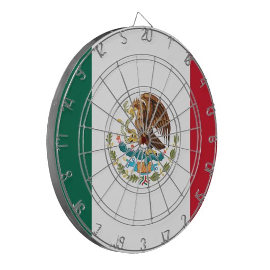 Cible De Fléchettes Bandera de México - Drapeau du Mexique - Drapeau d (Devant gauche)
