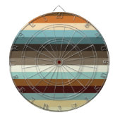 Cible De Fléchettes Bandes rétro (Devant)