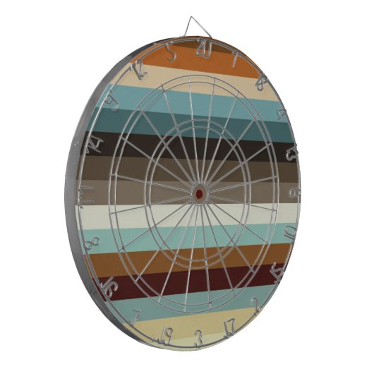 Cible De Fléchettes Bandes rétro (Devant gauche)