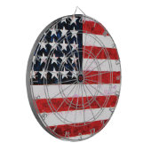 Cible De Fléchettes Bannière étoilée - Drapeau américain (Devant gauche)