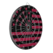 Cible De Fléchettes Bannière noire épangée par l'étoile drapeau améric (Devant gauche)