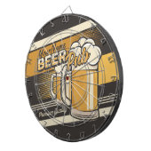 Cible De Fléchettes Bar de pub de bière froide Premium personnalisé (Devant droit)