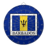 Cible De Fléchettes Barbade (Devant)