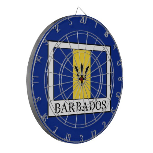 Cible De Fléchettes Barbade (Devant gauche)