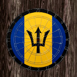 Cible De Fléchettes Barbados Flag Dartboard & Barbados / game board<br><div class="desc">Tableau noir : fléchettes de drapeau de la Barbade et de la Barbade,  jeux de plaisir en famille - amour mon pays,  jeux d'été,  vacances,  fête des pères,  fête d'anniversaire,  étudiants de l'université / fans de sports</div>