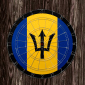 Cible De Fléchettes Barbados Flag Dartboard & Barbados / game board