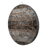 Cible De Fléchettes Barne Branches rustiques en bois (Devant droit)