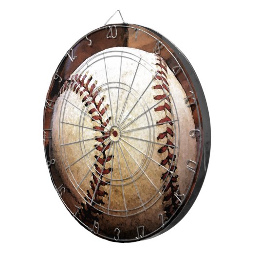 Cible De Fléchettes Baseball (Devant droit)