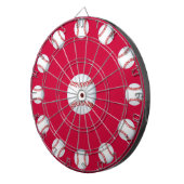 Cible de fléchettes Baseball Bullseye (Devant droit)