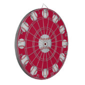 Cible de fléchettes Baseball Bullseye (Devant gauche)