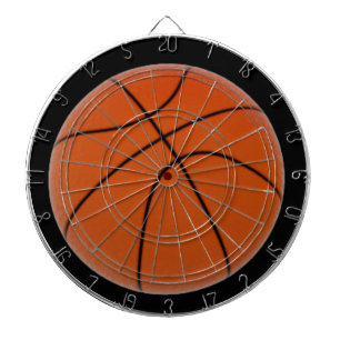Cible De Fléchettes Basket-ball gros-up Sports Team Dartboard