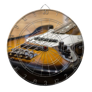 Cible De Fléchettes Basse Guitare Basse E Basse Cordes d'instruments