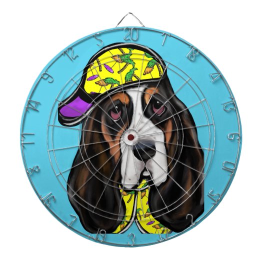 Cible De Fléchettes Basset Hound (Devant)