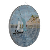 CIBLE DE FLÉCHETTES BATEAU À VOILE (Devant gauche)