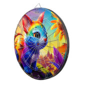 Cible De Fléchettes Beau animal trois (Devant droit)