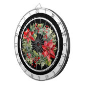 CIBLE DE FLÉCHETTES BEAU NOËL WREATH VACANCES (Devant droit)