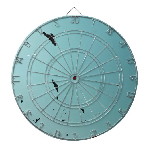 Cible De Fléchettes Beaucoup d'oiseaux et un controle (Devant)