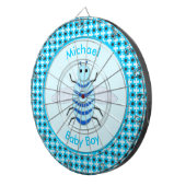 Cible De Fléchettes Bébé Bleu mignon Bee Bee Personnalisé (Devant droit)