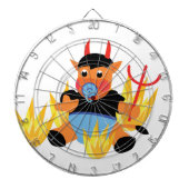 Cible De Fléchettes bébé diable (Devant)