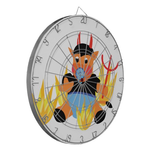 Cible De Fléchettes bébé diable (Devant gauche)