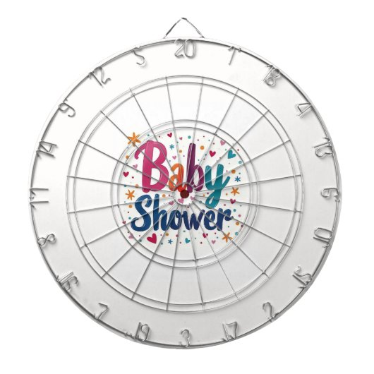 Cible De Fléchettes BébéDouche/Ne pas frapper le bébé (Devant)