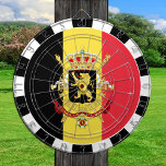 Cible De Fléchettes Belgium Dartboard & Belgian Flag / game board<br><div class="desc">Dartboard: Belgium & Belgian flag darts,  family fun games - love my country,  summer games,  holiday,  fathers day,  birthday party,  college students / sports fans</div>