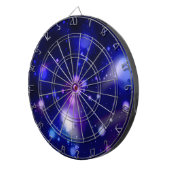 Cible De Fléchettes Belle galaxie bleue 2 (Devant droit)