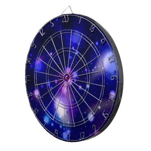 Cible De Fléchettes Belle galaxie bleue 2 (Devant droit)