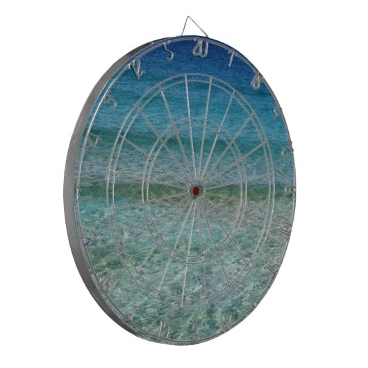 Cible De Fléchettes Belle plage de sable (Devant gauche)