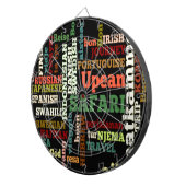 Cible De Fléchettes Bénédiction de voyage internationale (Devant droit)