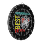 Cible De Fléchettes Berger allemand papa, Chien papa (Devant gauche)