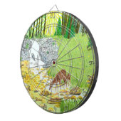 Cible De Fléchettes Biche et faon (Devant droit)