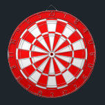 Cible De Fléchettes Bicolore rouge et blanc<br><div class="desc">Cible de flechettes bicolore rouge et blanc.</div>