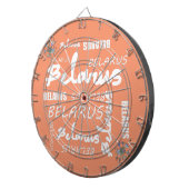 Cible De Fléchettes Biélorussie Fleur nationale de maïs (Devant droit)