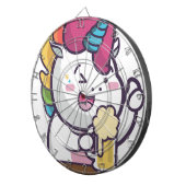 Cible De Fléchettes bière unicorn (Devant droit)