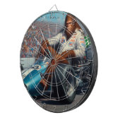 Cible De Fléchettes Bigfoot Racecar (Devant droit)