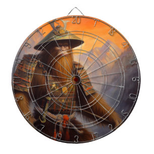 Cible De Fléchettes Bigfoot Samurai