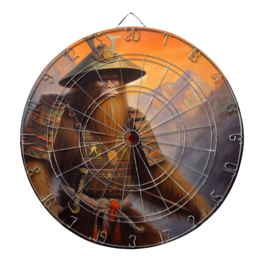 Cible De Fléchettes Bigfoot Samurai (Devant)